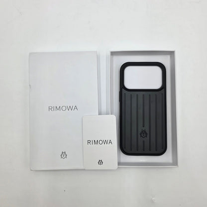 New RIMOWA Black MagSafe iPhone 17 Pro Case 95190001