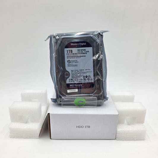 WD Purple 1TB Internal Hard Drive Surveillance HDD 3.5" SATA III 64MB WD10PURZ