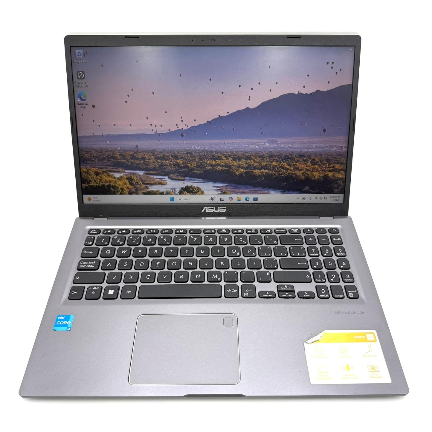 Asus Vivobook 15 X515EA-SS31-CB 15.6" i3-1115G4 3.0GHz 8GB RAM 512GB SSD